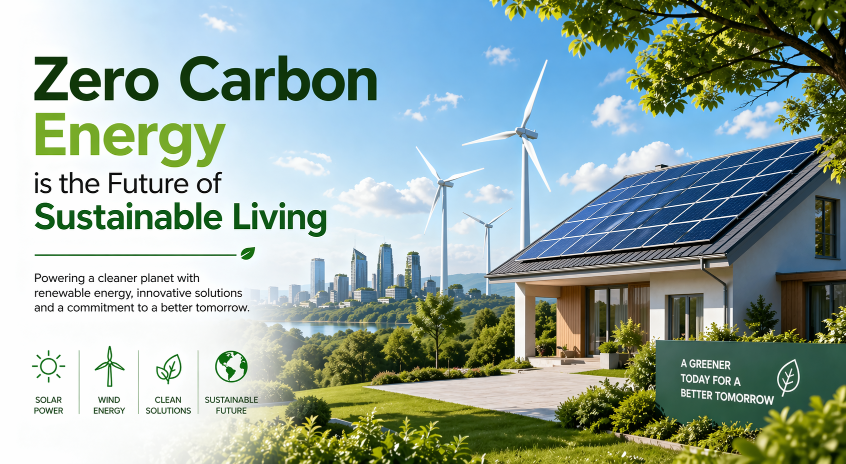 Zero Carbon Energy is the Future of Sustainable Living