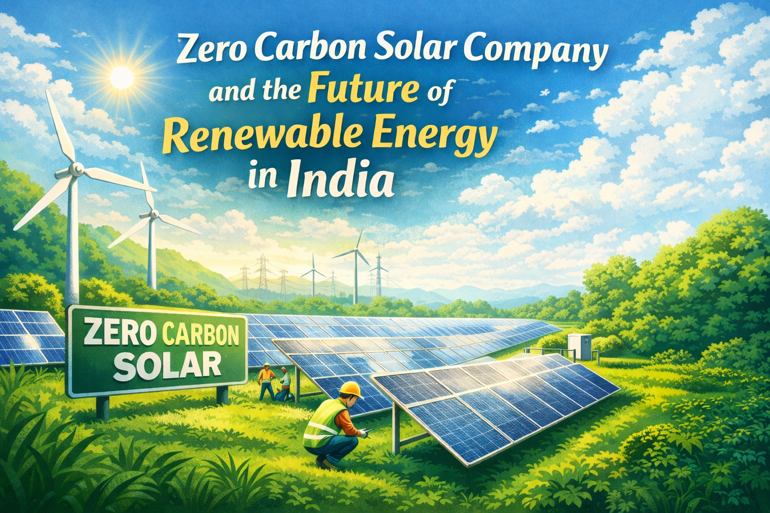 Zero Carbon Solar Company and the Future of Renewable Energy in India